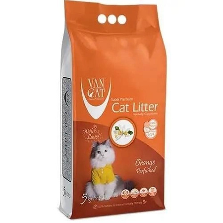 Наповнювач для котячого туалету Van Cat Super Premium Quality Orange 5 кг (6 л) (8699245856071)