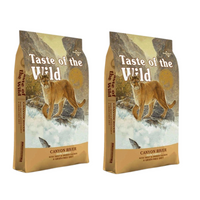 Сухий корм для котів Taste of the Wild Canyon River Feline Formula 2x6,6 кг (0074198614301)