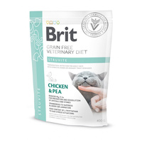 Сухий корм Brit GF VetDiet Cat Struvite для котів при сечокам'яній хворобі 400 г (8595602528288)