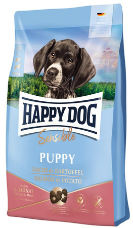 Сухий корм Happy Dog Sensible Puppy Lachs & Kartoffel для цуценят з лососем 10 кг (4001967152067)