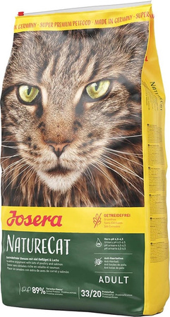 Сухий корм для дорослих котів Josera NatureCat беззерновий 2 кг (4032254749301)