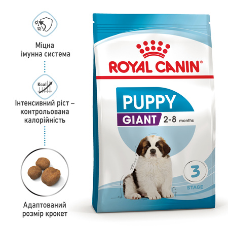 Сухий корм Royal Canin Giant Puppy для щенят гігантських порід 1 кг (3182550707022)