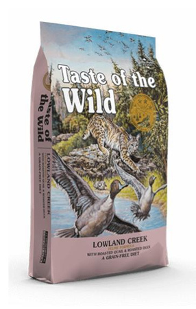 Сухий корм для котів Taste of the Wild Lowland Creek Feline з перепілкою та качкою 2 кг (074198614424)