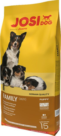 Сухий корм для собак Josera JosiDog Family 15 кг+Сюрприз для собаки (4032254770749)