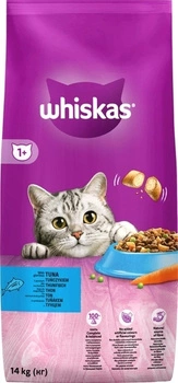 Сухий корм для дорослих кішок Whiskas з тунцем 2x14кг (5900951014390)