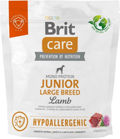 Сухий корм для собак Brit Care Dog Hypoallergenic Junior Large Breed з ягням 1 кг (8595602559060)