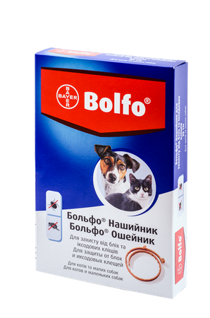 Нашийник Bayer Bolfo від бліх і кліщів для котів і собак 35см (4007221035220)