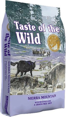 Сухий корм для собак Taste of the Wild SIERRA MOUNTAINE CANINE 5.6 кг (0074198614288) + Нашийник Bayer Форесто від бліх і кліщів для собак 70см