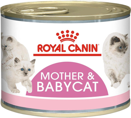 Вологий корм для новонароджених кошенят Royal Canin Mother & Babycat Cans 12x195 г (9003579311660)