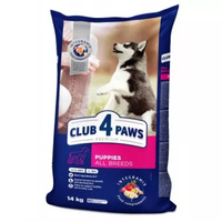 Сухий корм для собак Club 4 Paws Преміум. Для цуценят з високим вмістом курки 14 кг (4820083909696)